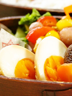 お弁当に~醤油麹で味付け卵-レシピのメイン写真