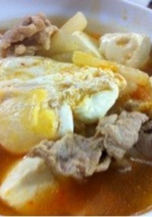 獅子座が作る豆腐チゲ-レシピのメイン写真