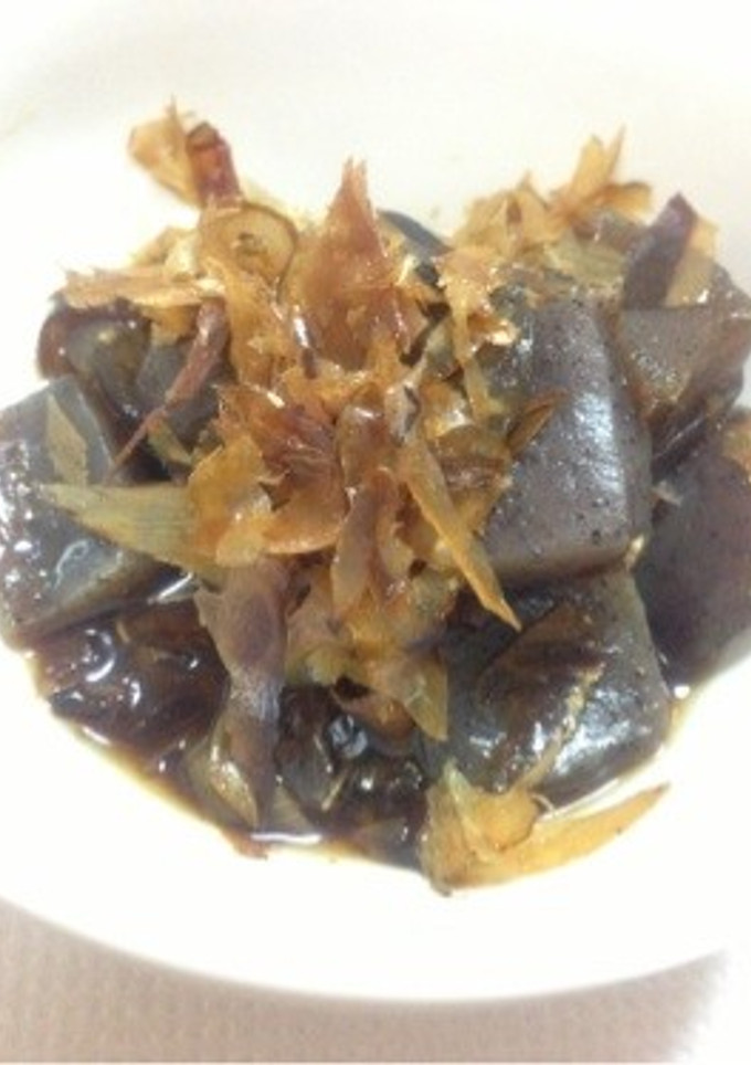 出しがら鰹節とこんにゃくの煮物-レシピのメイン写真