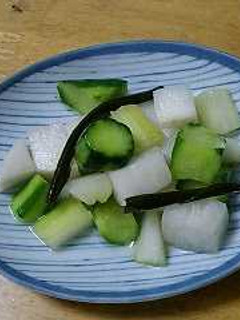 ごろごろ野菜の浅漬け-レシピのメイン写真