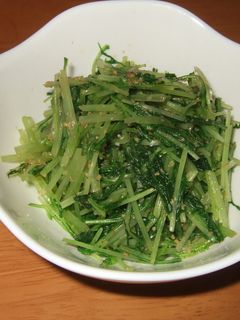 水菜のごま和え-レシピのメイン写真