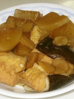 ウツボと大根の煮付け-レシピのメイン写真