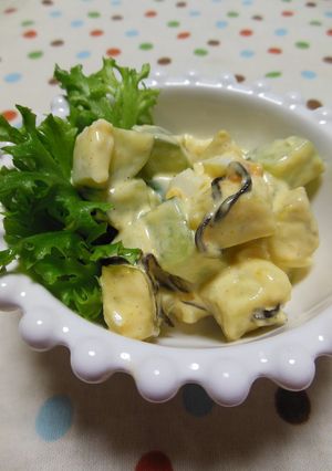 さつまいものマヨ塩昆布サラダ-レシピのメイン写真
