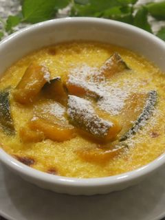 野菜スィーツ❀かぼちゃのデザートグラタン-レシピのメイン写真