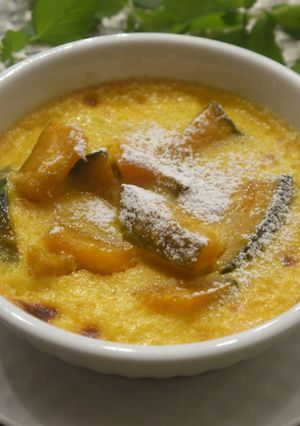 野菜スィーツ❀かぼちゃのデザートグラタン-レシピのメイン写真