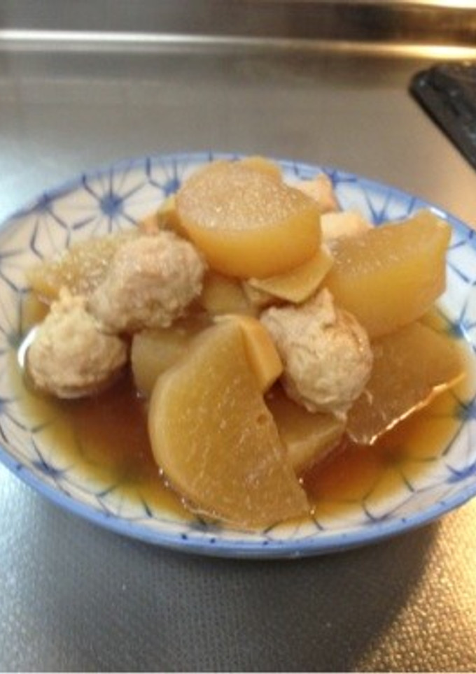 鶏だんごと大根の煮物-レシピのメイン写真