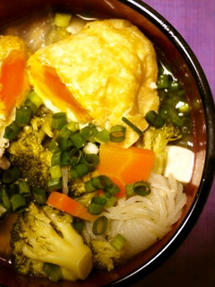 卵の巾着入り豚汁(野菜たっぷり)-レシピのメイン写真