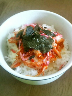 ずぼら飯!トロ~りチーズのキムチー丼-レシピのメイン写真