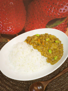ひき肉と白菜のカレー-レシピのメイン写真