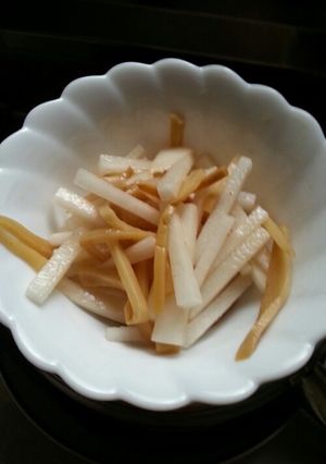大根サラダ塩麹ドレッシング和え-レシピのメイン写真