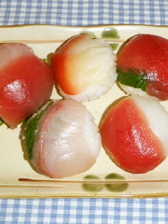 手毬寿司-レシピのメイン写真