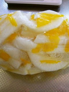 簡単!大根とゆずの漬物-レシピのメイン写真