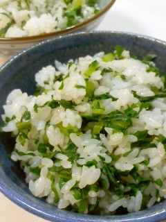 塩麹☆大根の葉っぱで菜めし-レシピのメイン写真