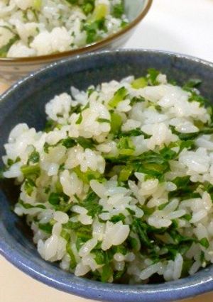 塩麹☆大根の葉っぱで菜めし-レシピのメイン写真