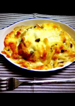 簡単キノコグラタン-レシピのメイン写真