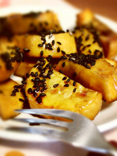 給食の人気メニュー。さつまいもの甘辛揚げ-レシピのメイン写真