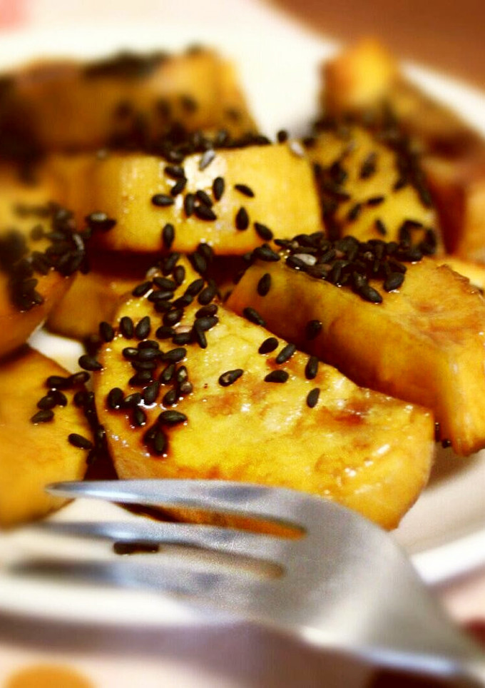 給食の人気メニュー。さつまいもの甘辛揚げ-レシピのメイン写真