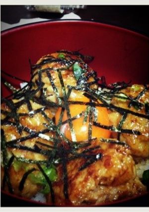 絶品☆ふわふわつくね丼☆-レシピのメイン写真