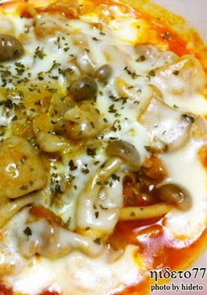 キノコと若鶏のリゾット-レシピのメイン写真