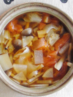 水と野菜のみのデトックススープ-レシピのメイン写真