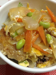 冷凍ヒレカツでうまうまかつ丼-レシピのメイン写真