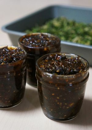 大根葉とナッツのなめ味噌-レシピのメイン写真