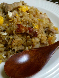 スタミナ満点*焦がし醤油の豚バラ炒飯-レシピのメイン写真