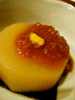 くずれない☆味しみしみ大根の田楽味噌かけ-レシピのメイン写真