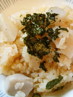 簡単な「里芋ご飯」!-レシピのメイン写真