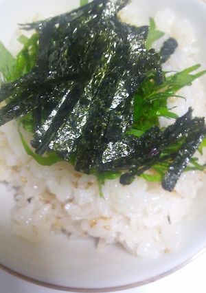 ｽﾞﾎﾞﾗmamaのオススメ！ しそご飯-レシピのメイン写真