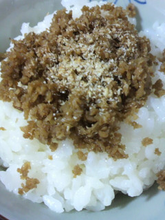 ごぼうのそぼろ(というか、ふりかけ?)-レシピのメイン写真