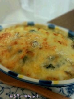 海のミルク*牡蠣とほうれん草のグラタン-レシピのメイン写真