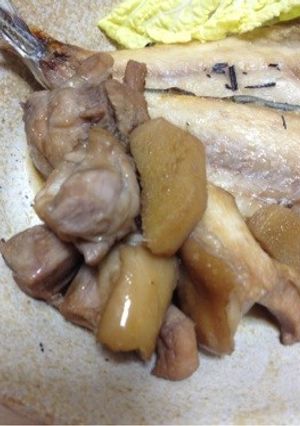鳥もものワインポカポカ生姜煮込み-レシピのメイン写真