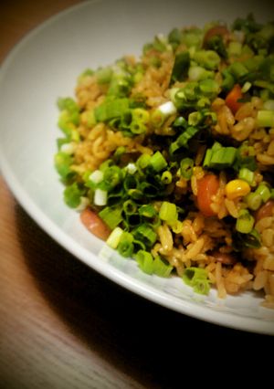 簡単和風カレーピラフ-レシピのメイン写真