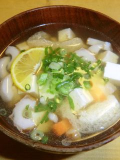 鶏のお出汁がおいしい~そば米汁-レシピのメイン写真