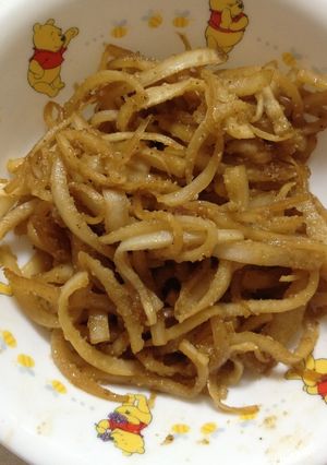 節約レシピ☆大根の皮のきんぴら-レシピのメイン写真