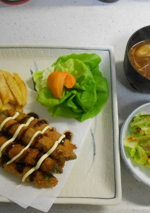 アスパラとんかつ-レシピのメイン写真