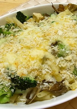 サーモンとまいたけの簡単グラタン-レシピのメイン写真