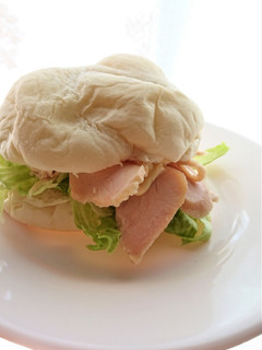 鶏胸肉で作る!チキンサンド☆-レシピのメイン写真