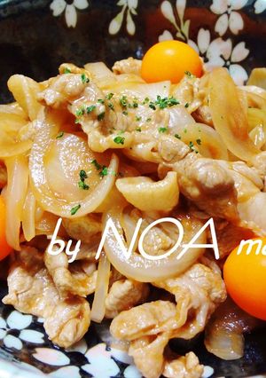 旨いv('ω'*v) 豚肉のソースマリネ-レシピのメイン写真