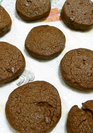 サクサク　ほろ苦　チョコチップクッキー-レシピのメイン写真