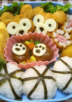 キャラ弁★チキンdeダッフィー★-レシピのメイン写真