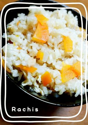 缶詰でも美味しい！ツナの炊き込みご飯♪-レシピのメイン写真