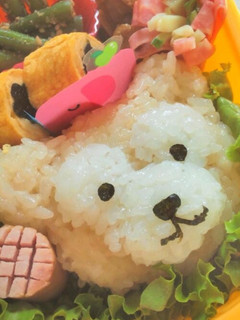 ダッフィーっぽいお弁当-レシピのメイン写真