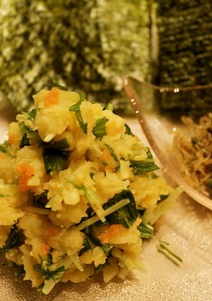 大人のおつま海苔巻きポテサラ-レシピのメイン写真