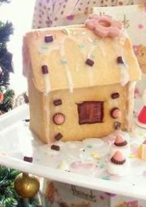 クリスマスのお菓子の家：アレルギー対応-レシピのメイン写真