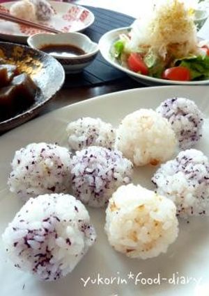 ２歳でも作れる＊お茶碗でコロコロおにぎり-レシピのメイン写真