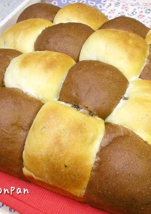簡単ちぎりパン～ココア＆チョコチップ～-レシピのメイン写真