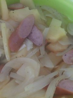 シリコンスチーマーでジャーマンポテト-レシピのメイン写真