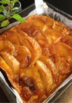 ジュワッ♡とろ〜り♡焼きりんごのタルト-レシピのメイン写真